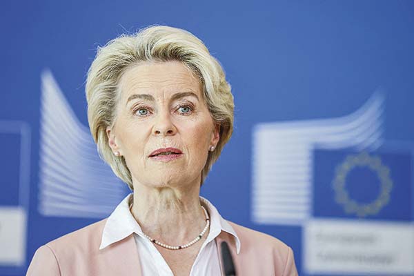 <p>Ursula von der Leyen, presidenta de la Comisión Europea. Foto: Reuters</p>