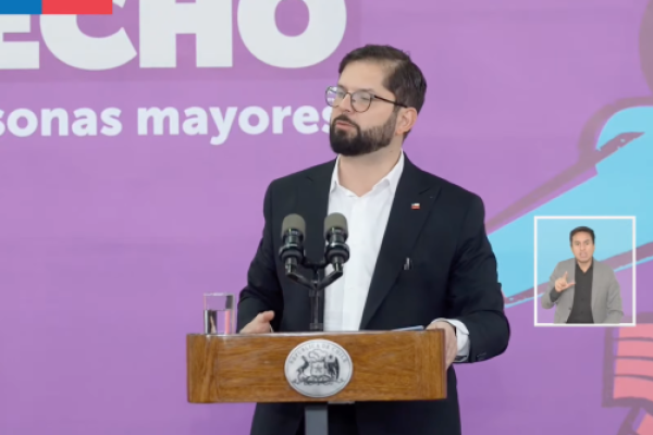 <p>Ahora en DF | Presidente Gabriel Boric insta a acuerdo urgente en reforma de pensiones</p>