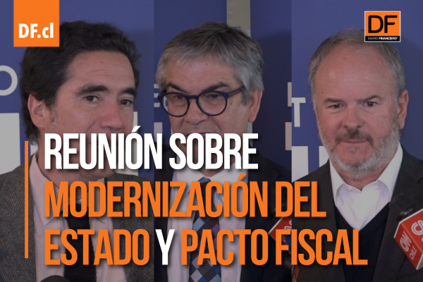 <p>Ahora en DF | Reunión sobre modernización del Estado y pacto fiscal con Marcel, Larraín, Briones y otros actores del sector</p>