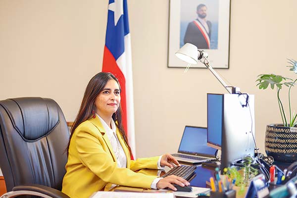 <p>Claudia Sanhueza, subsecretaria de Relaciones Económicas Internacionales. Foto: Verónica Ortíz</p>