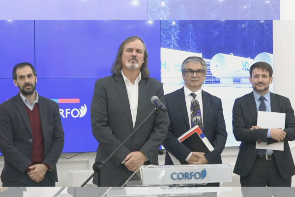 <p>Ahora en DF | Gobierno y Corfo lanzan fondo de inversión para el desarrollo del Hidrógeno Verde</p>