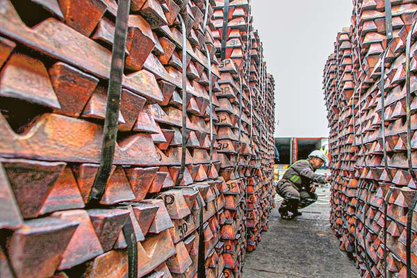 Cobre se aproxima a US$ 4 la libra por apuestas a la recuperación de China