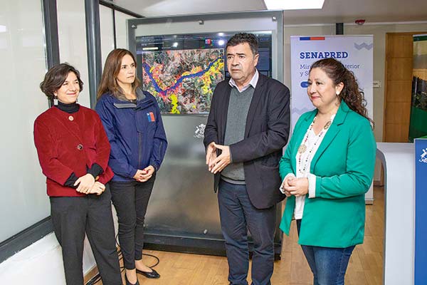 Gobierno estima en 100 mil hectáreas las afectadas por sistema frontal