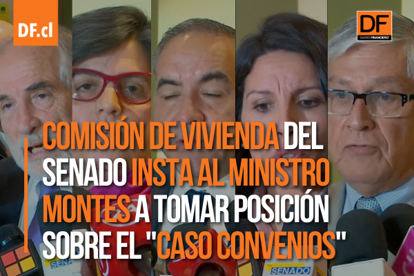 <p>Ahora en DF | Comisión de Vivienda del Senado insta al ministro Montes a tomar posición sobre el "Caso Convenios"</p>
