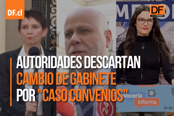 <p>Ahora en DF | Autoridades descartan cambio de gabinete por "caso convenios"</p>