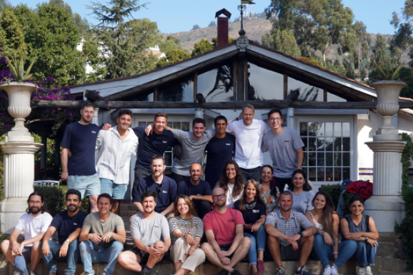 <p>Equipo de la fintech chilena Floid.</p>