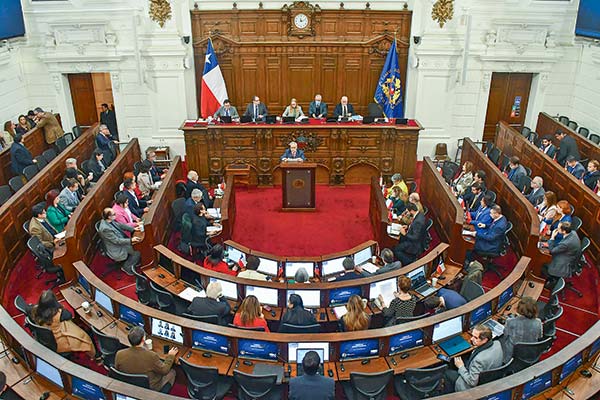 <p>El Consejo Constitucional inició sus actividades el 7 de junio. Foto: Agencia Uno</p>