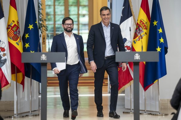 <p>En imágenes: Presidente Boric, en su visita a España.</p>