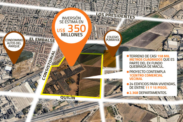 <p>Inmobiliaria de megaproyecto en Peñalolén evalúa recurrir a la Corte Suprema tras fallo adverso de tribunal ambiental</p>