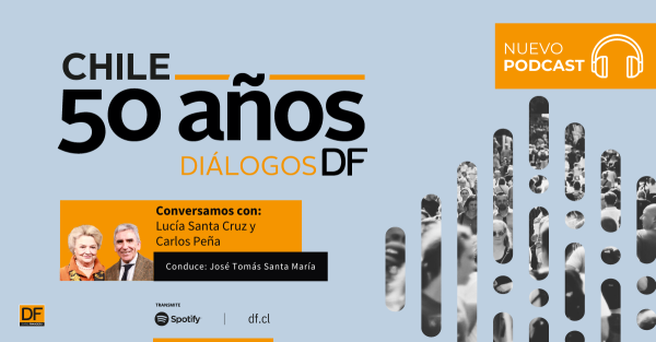 <p>🎙️ 50 años DF | Lucía Santa Cruz y Carlos Peña, dos visiones a 50 años del golpe de Estado</p>