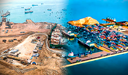 Avanza construcción de muelles y rompeolas de megapuerto en Perú