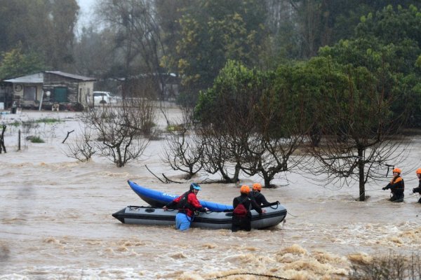 <p>Intenso temporal afecta la zona centro sur de Chile.</p>