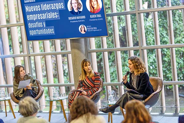 <p>Las reflexiones de Karen Thal y Rosario Navarro sobre los nuevos liderazgos empresariales</p>
