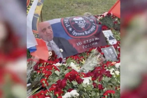 <p>Ahora en DF | Fundador del Grupo Wagner es enterrado en San Petersburgo</p>
