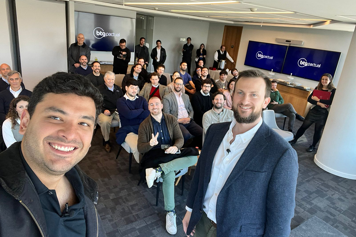 <p>Invitado por BTG: La exclusiva visita de socio de Andreessen Horowitz a Chile</p>