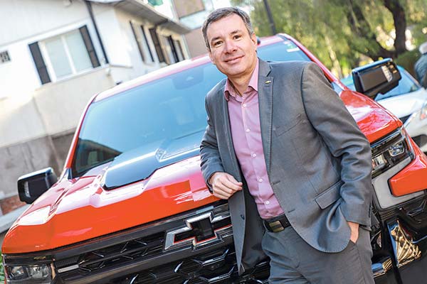 <p>Marcus Oliveira, director de ventas y operaciones para Chile, Uruguay, Paraguay y Bolivia. Foto: Julio Castro</p>
