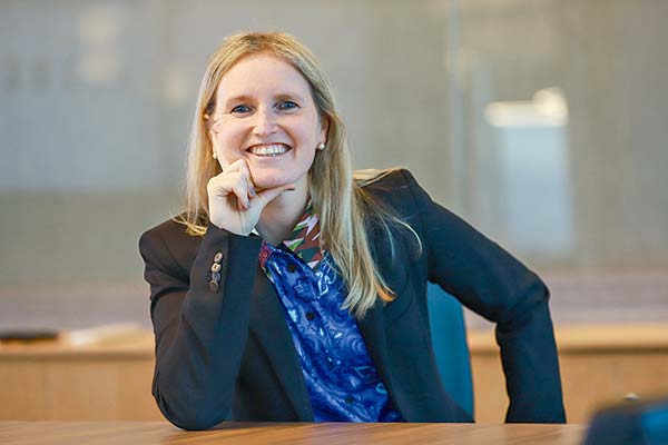 <p>La nueva gerenta general de Banco Falabella, Maia Hojman. Asume en el cargo a contar del 1 de octubre. Foto: Julio Castro</p>