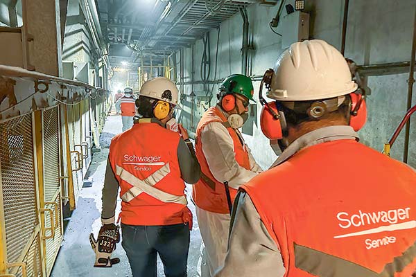 <p>Schwager sigue creciendo en servicios para la minería: se apresta a salir a México y Perú</p>