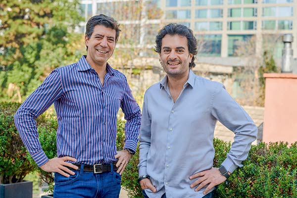 <p>Marcelo Díaz Bowen y Cristián Velasco, ambos managing partners de WeBoost.</p>
