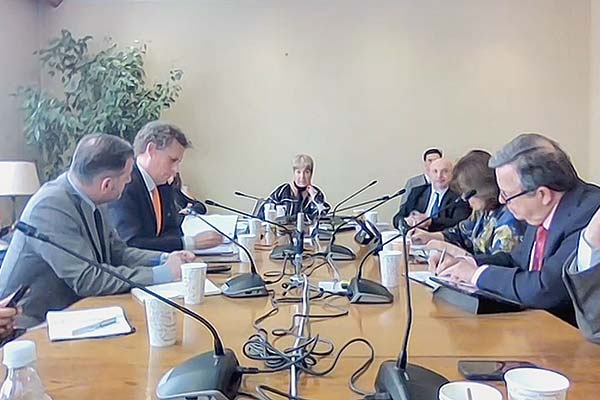 <p>Ana Lya Uriarte, asesora  legislativa del Ministerio de Energía, participó ayer en la comisión de Minería y Energía del Senado.</p>