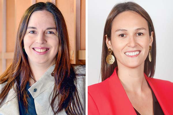 <p>Loreto Bravo, directora Instituto de Data Science UDD. Paula Labra, diputada.</p>