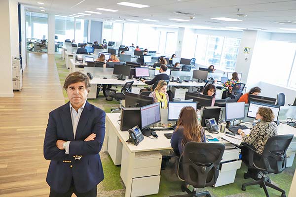 <p>Lionel Soffia, CEO de Gallagher Seguros y Reaseguros. Foto: Julio Castro</p>