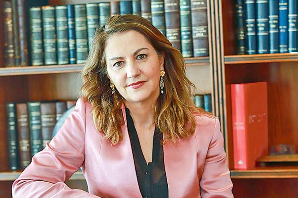 <p>María Teresa Vial, presidenta de la Cámara de Comercio de Santiago. Foto: Julio Castro</p>