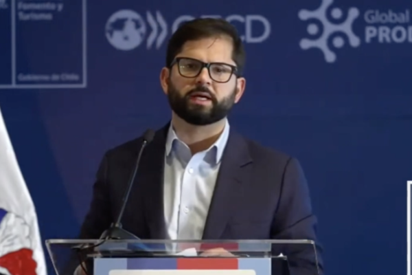 <p>Ahora en DF | Presidente Boric inaugura el Foro Global sobre Productividad de la OCDE</p>