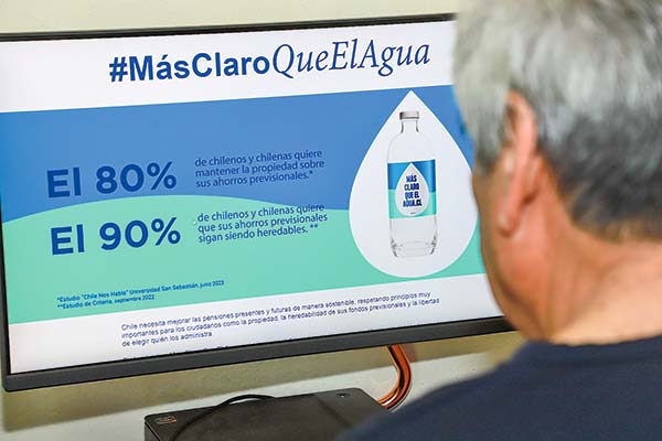 "Más Claro que el Agua": la nueva campaña de la Asociación de AFP sobre propiedad de los fondos, heredabilidad y libre elección
