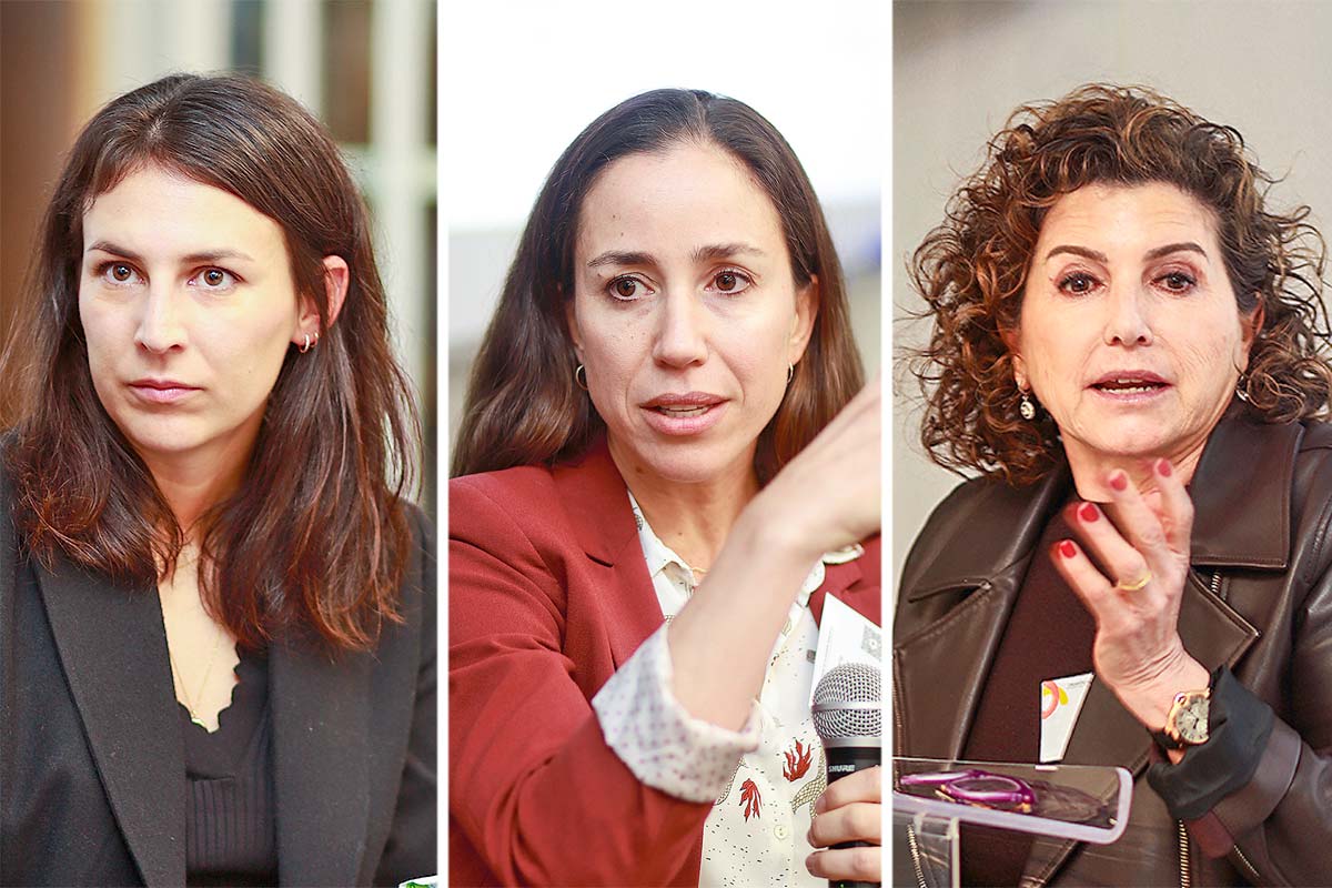 <p>Isabella Luksic, María Yarur y Esperanza Cueto</p>