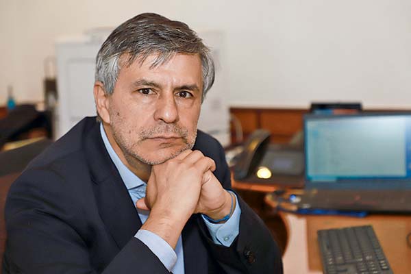<p>Claudio Araya Subsecretario de Telecomunicaciones. Foto: Julio Castro</p>