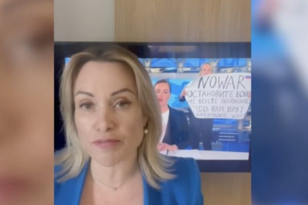 <p>Ahora en DF | Condenan a periodista rusa tras protestar en directo contra la guerra de Ucrania</p>