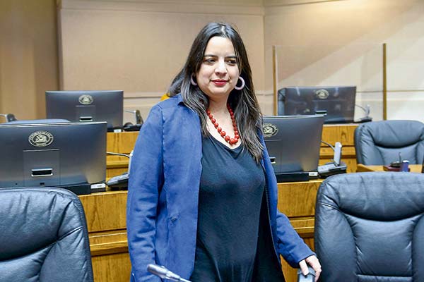 <p>Javiera Martínez, directora de Presupuestos (Dipres). Foto: Agencia Uno</p>