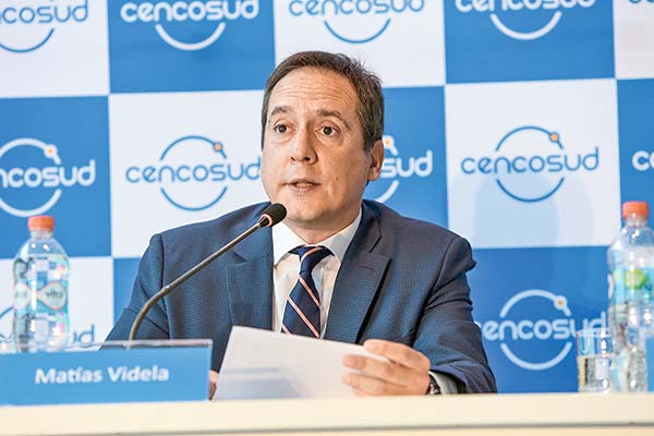 <p>Matías Videla, CEO de Cencosud. Foto: José Montenegro</p>