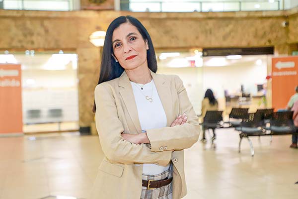 <p>La gerenta general de Créditos de BancoEstado, Soledad Ovando. Foto: Julio Castro</p>