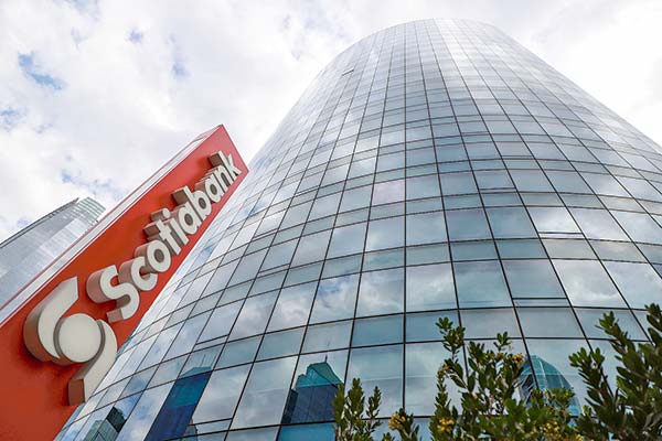 <p>Scotiabank tiene más de 90 mil empleados a nivel global. Foto: Julio Castro</p>