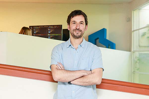 <p>Jaime Bünzli, CEO de Buda.com. Foto: Verónica Ortiz.</p>