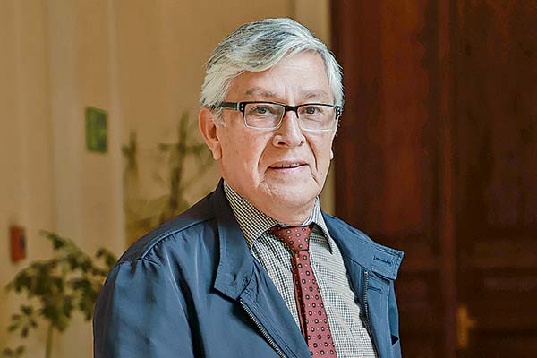 <p>David Sandoval, senador y subjefe de bancada de la Udi. Foto: Julio Castro</p>