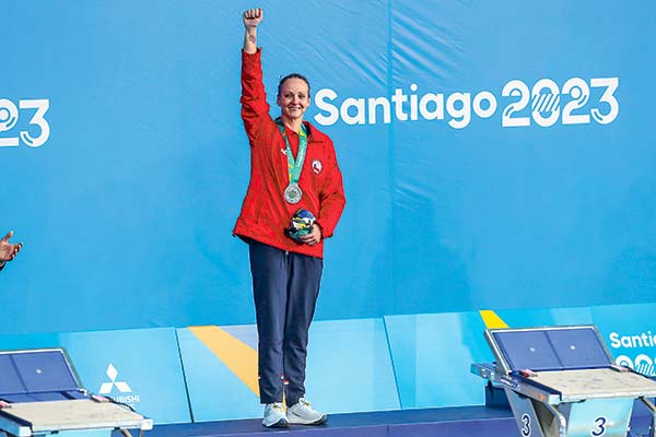 A un segundo del oro: Kristel Köbrich hace historia y suma medalla de plata para el equipo chileno