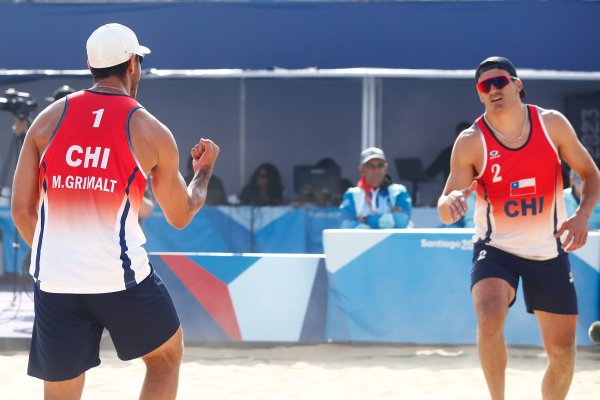 Los primos Grimalt suman bronce para Chile tras vencer a EEUU en vóleibol playa
