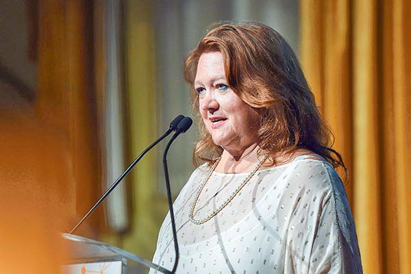 <p>Gina Rinehart, presidenta ejecutiva de Hancock Prospecting. Foto: Bloomberg</p>