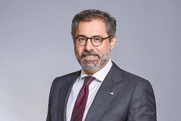 <p>Román Blanco, gerente general y country head de Santander Chile.</p>