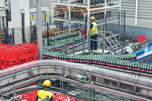 Utilidades de Coca-Cola Embonor caen un 15,4% a septiembre