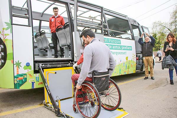 Infraestructura no está preparada para personas con discapacidad