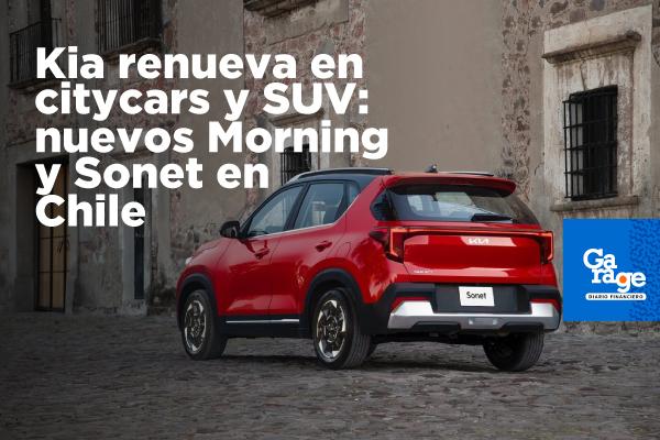 Kia renueva en citycars y SUV: nuevos Morning y Sonet en Chile