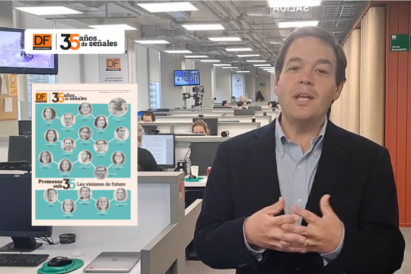 DF Cumple 35 | José Tomás Santa María, director de DF, invita a leer la edición Aniversario N°35