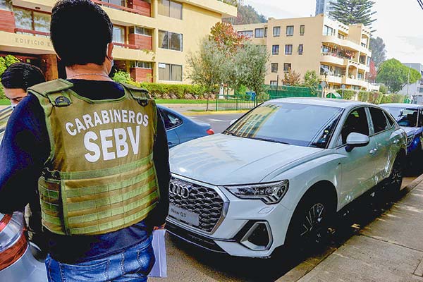 Robo de autos asegurados cae 18,4% al tercer trimestre y totalizan 10 mil unidades