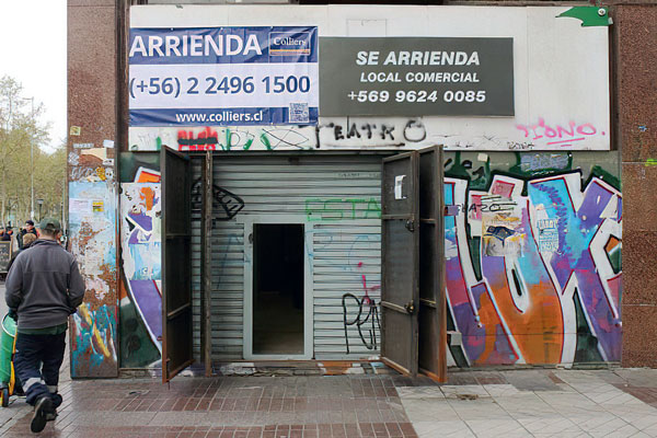En arriendo uno de los locales más emblemáticos del Paseo Ahumada: valor de renta se desploma desde 2018