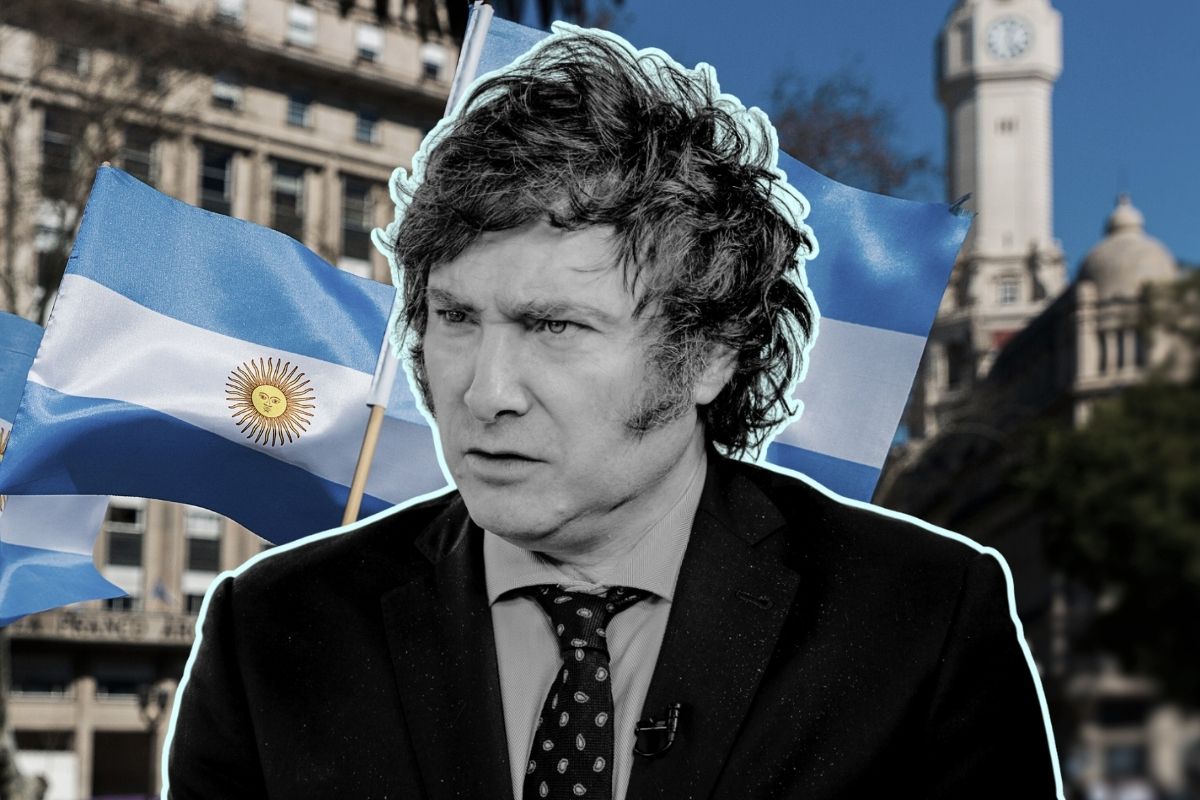 <p>Javier Milei gana las elecciones en Argentina</p>