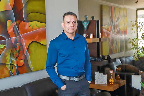 <p>Alejandro Charme, socio de C&P Consultores y uno de los expertos de Chile Vamos en pensiones. Foto: Julio Castro</p>